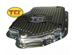 TH400 Chrome-Plated Logo Trans Pan